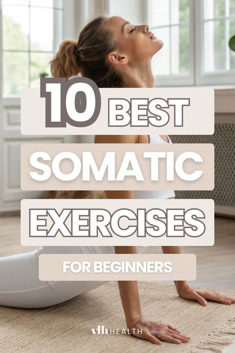 somatic exercises Beginner Stretches, Somatic Yoga, Yoga For Mental Health, Somatic Therapy, Somatic Exercises, The Vagus Nerve, Exercises For Beginners, Emotional Release, Pilates Routine