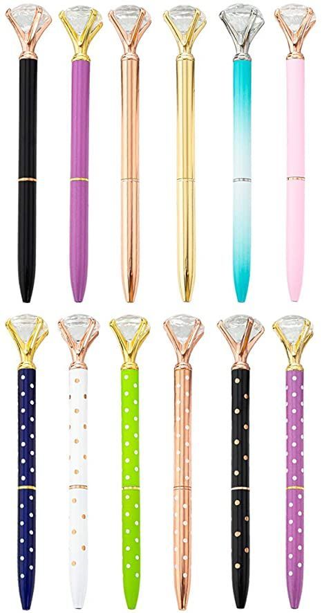 Novelty Pen, Study Gift, Fancy Pens, Crystal Pen, Diamond Pen, Bling Wedding, Cute Pens, Teacher Supplies, Gift Business