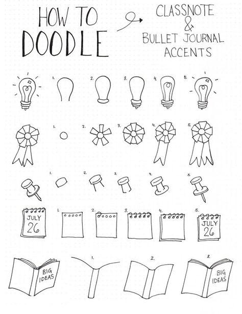 How To Doodle, Kunstjournal Inspiration, Doodle Art For Beginners, Inspiration Journal, Arte Doodle, Doodle Art Journals, Bullet Journal Aesthetic, Bullet Journal Notebook, Sketch Notes