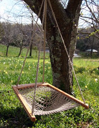 Diy Hanging Chair, Diy Swing, Porch Chairs, Hammock Stands, Hanging Beds, Wrought Iron Patio Chairs, Metal Pergola, Backyard Playground, Outdoor Swing