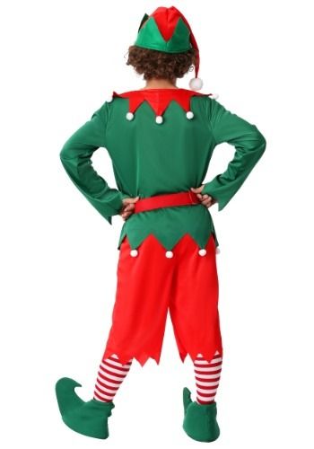 Kids Boys Elf Costume, Kids Elf Costume, Santa's Helper Costume, Red Christmas Outfit, Elastic Waistband Leggings, Secret Base, Elf Shoes, Elf Clothes, Santa's Workshop