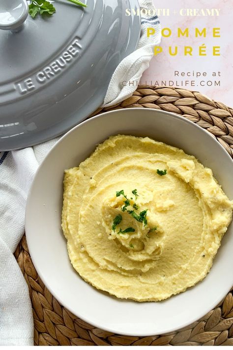 pomme purée Smooth Mashed Potatoes, Mashing Potatoes, Winter Warmers Recipes, French Recipes, Romantic Meals, Potato Puree, Pureed Food Recipes, Sunday Roast, Seasonal Ingredients