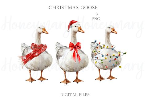 Preppy Doodles, Fairy Clip Art, Doodles Christmas, Goose Art, Santa Hat Png, Logos Brands, Art Logos, Christmas Goose, Hat Png