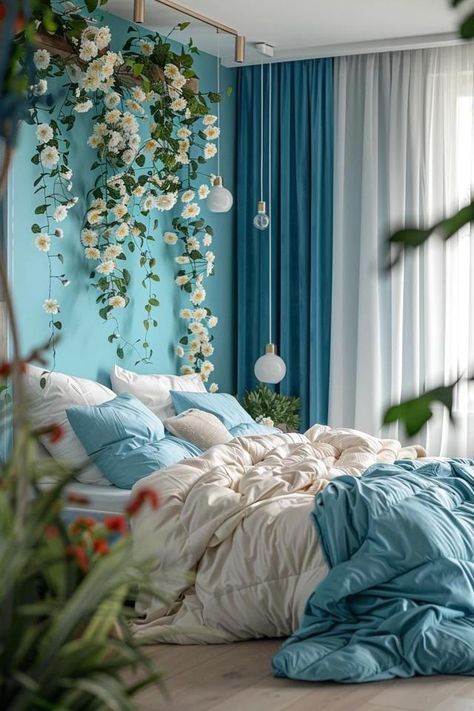 Creative Corner Bed Ideas for Cozy Bedrooms Bedroom Decor Corner Bed, Queen Bed In The Corner Of The Room, Decorate Corner Of Bedroom, Bedroom Ideas Corner Bed, Bedroom Ideas Corner, Corner Bed With Mirror, Corner Queen Bed, Corner Bed No Headboard, Corner Bed Ideas Tiny Bedrooms