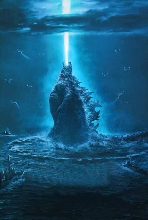 Godzilla King of the Monsters Official Poster Textless Godzilla Wallpaper Iphone, Godzilla Tattoo, Godzilla King Of The Monsters, Godzilla 2, Kong Godzilla, King Kong Vs Godzilla, Godzilla 2014, Godzilla Wallpaper, All Godzilla Monsters