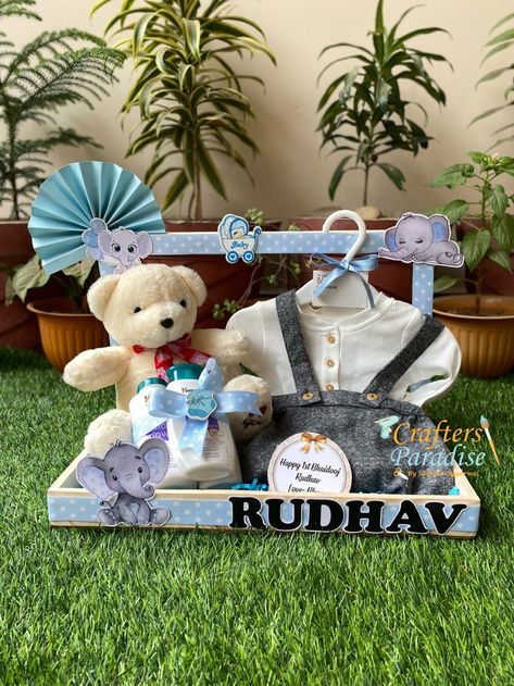 Baby boy gift baskets