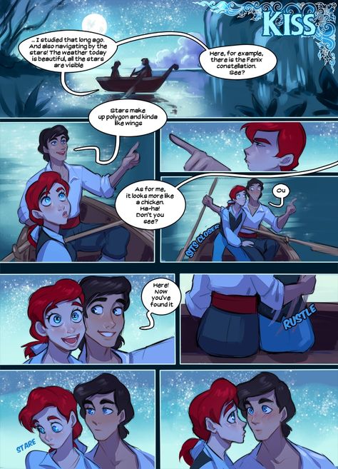 Ishaar`s children :: NEW SINGLE | Tapas Male Ariel X Eric Fanart, Gender Bent Disney Princess, Ripushko Disney, Ariel Genderbend X Eric, Gender Bend Disney, Male Disney Princess, Male Ariel X Eric, Disney Princess Genderbend, Disney Ships Fanart