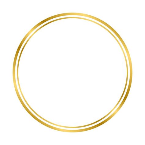 Gold shiny glowing vintage circle frame with shadows isolated on white background. Gold realistic square border. Vector illustration Unicorn Background, Gold Circle Frames, Logo Circular, Square Border, Frame Edit, Logos Vintage, Circle Borders, Border Vector, Circle Logo Design