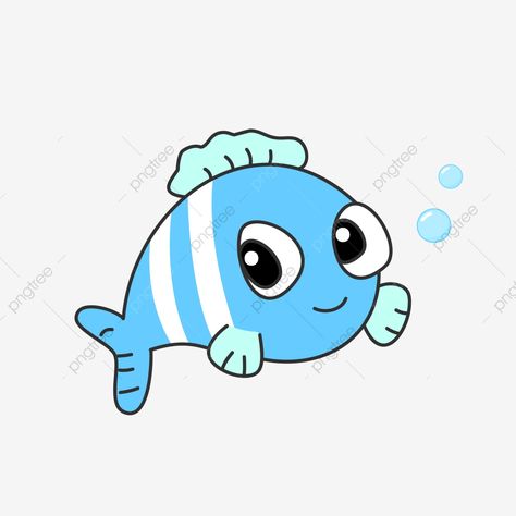 Baby Pillow Diy, Deep Sea Animals, Under The Sea Clipart, Sharks Scary, Sea Clipart, Drawn Fish, Fish Clipart, Fish Icon, Fish Illustration