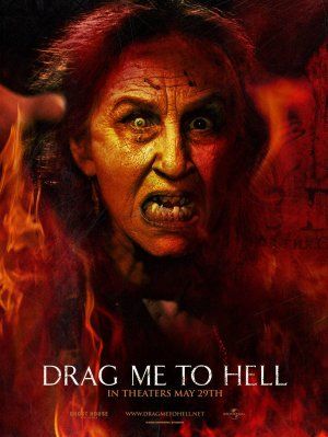 Drag Me to Hell Alison Lohman, Drag Me To Hell, Best Horror Movies, Horror Posters, Evil Dead, Horror Movie Art, English Movies, Best Horrors, Horror Movie Posters