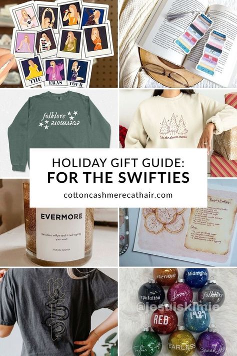 Gift For Taylor Swift Fan, Gift Ideas For Swifties, Taylor Swift Inspired Gifts, Gifts For Taylor Swift Fans, Taylor Swift Gift Ideas, Gifts For Swifties, Taylor Swift Gifts, Swiftie Gifts, Outfit Ideas Holiday