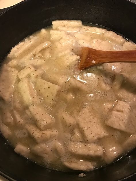 Old Fashioned Chicken & Dumplings - Coffee with Kel Homemade Dumplings Dough, Homemade Chicken And Dumplings, Dumpling Dough, Chicken Dumplings, How To Make Buttermilk, Homemade Dumplings, Boiled Chicken, Taste Made, Boneless Skinless Chicken Thighs