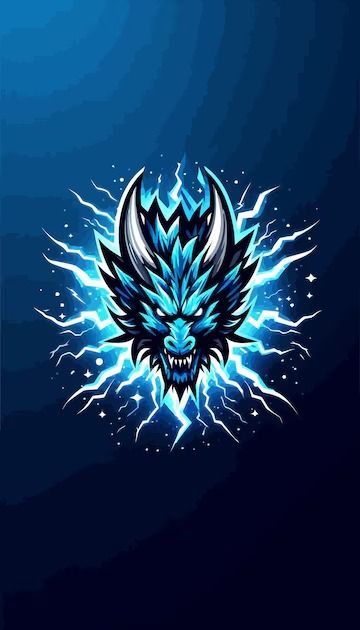 Premium Vector | A logo for a monster with a blue head and the word evil on it Evil Logo, Monster Logo, Stationery Templates, Flyer Maker, Business Card Maker, Poster Maker, Poster Invitation, Presentation Template Free, All Icon