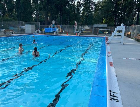 Tanglewilde Public Pool in Lacey is Open to Anyone Who Wants to Swim Public Pool Aesthetic, Public Swimming Pool, Public Pool, Inside Pool, Summer Vision, Pool Floaties, Lap Swimming, Tennis Lessons, Water Aerobics