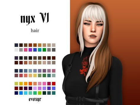 Sims 4 Cc Hair, Pelo Sims, Sims 4 Mm Cc, Sims 4 Characters, Sims 4 Mm, Sims4 Clothes, Sims 4 Cc Packs, Sims Four, Cc The Sims 4