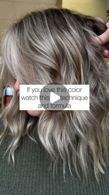 Toners For Gray Hair, Root Melt Gray Hair, Redken Grey Blending, Sandy Blonde Toner Formula, Root Melt Shades Eq Formula, Mushroom Brown Hair Color Formula Redken, Gray Hair Toner Silver, Gray Roots Blending Blonde, Soft Autumn Grey Hair