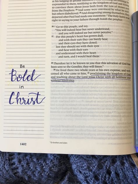 Boldness In Christ, Bullet Journal Ideas, Be Bold, My Posts, Bible Journaling, Journal Ideas, Bible Study, Bullet Journal, Bible