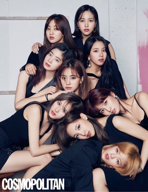 JYP entertainment is really confident about TWICE's new title track 'Yes or Yes' Twice Photoshoot, Kpop Anime, Twice Group, Twice Wallpaper, Cosmopolitan Magazine, Twice Tzuyu, Sana Minatozaki, Mnet Asian Music Awards, Twice Kpop