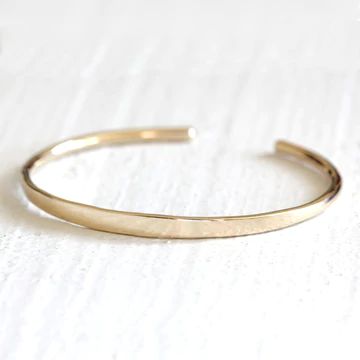 Gold Cuff Bracelet, Solid Gold Bracelet, Gold Bracelet Cuff, Gold Cuffs, Feminine Energy, Matte Gold, Gold Bangles, White Gold Rings, Hand Stamped