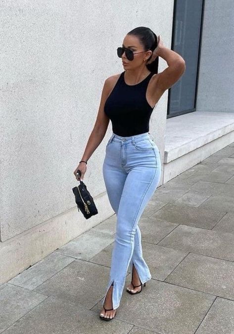 Grown Woman Outfits Casual, Updated Outfits, Looks Jeans, Effortlessly Chic Outfits, Elegante Casual, Classy Casual Outfits, Looks Black, Causual Outfits, Casual Chic Outfit