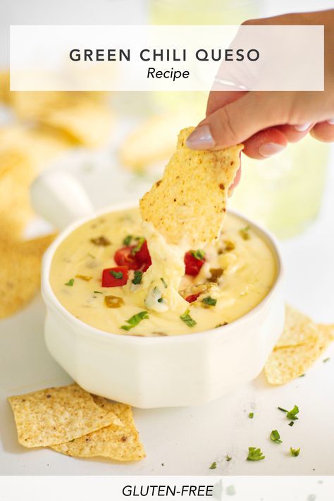 If you want to elevate your apps try this Hatch Green Chili Queso 🧀   The Hatch chiles adds a little kick of flavor that ties it all together! Green Chili Queso Dip, Hatch Green Chili Recipes, Green Chili Queso, Green Chile Queso, Chili Queso Dip, Chili Queso, Hatch Green Chili Recipe, Hatch Chili Recipes, Hatch Green Chili