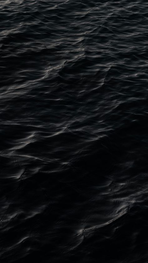 Sea Iphone Wallpaper, Dark Lockscreen, Dark And Lovely, Marble Wallpaper Phone, Limassol Cyprus, Black Ocean, Ocean Photos, Water Background, Black Texture