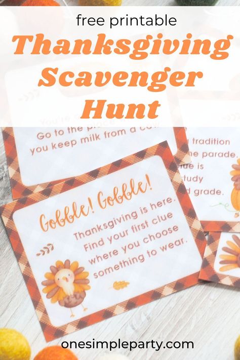 Have some fun on Thanksgiving with this FREE Printable Thanksgiving Scavenger Hunt. 12 unique clues lead followers to their seats at the Thanksgiving table. - - - CLICK HERE for your FREE Printable Thanksgiving Scavenger Hunt - - - #thanksgivingscavengerhunt #thanksgivingscavengerhuntfree #thanksgivingscavengerhuntprintable Thanksgiving Party Games Free Printable, Thanksgiving Scavenger Hunt For Adults, Kids Thanksgiving Scavenger Hunt, Fall Scavenger Hunt For Adults, Thanksgiving Scavenger Hunt For Kids, Scavenger Hunt Thanksgiving, Gratitude Scavenger Hunt, Thanksgiving Scavenger Hunt For Teens, Fall Photo Scavenger Hunt For Adults