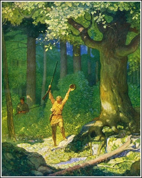 N C Wyeth, Jamie Wyeth, Nc Wyeth, Edmund Dulac, Andrew Wyeth, Mountain Man, Western Art, Pulp Fiction, American Artists