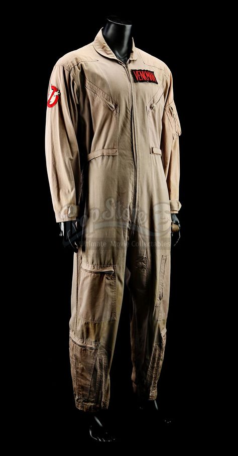 GHOSTBUSTERS (1984) - Dr. Peter Venkman's (Bill Murray) Jumpsuit - Current price: £35000 Venkman Ghostbusters, Ghostbusters Outfit, Ghostbusters Jumpsuit, Faith The Unholy Trinity, Ghostbusters Proton Pack, Ghostbusters Costume, Lois Lowry, Dystopian World, Set Construction