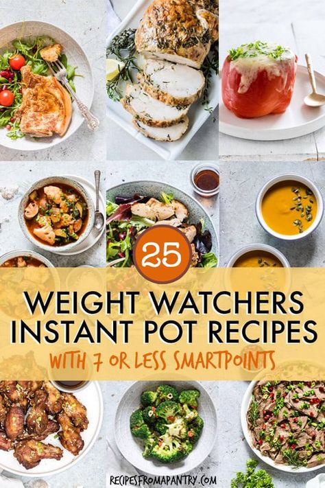 Healthy Pressure Cooker Recipes, Weight Watchers Instant Pot Recipes, Weight Watchers Instant Pot, Pressure Cooker Recipes Healthy, Healthy Instant Pot, Pot Recipes Easy, Healthy Instant Pot Recipes, Easy Instant Pot Recipes, Instant Pot Dinner Recipes