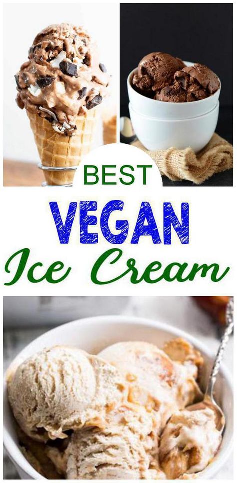 Vegan Ice Cream Recipes, Ice Cream Ideas, Low Carb Ice Cream Recipe, Best Vegan Ice Cream, Recipes Treats, Vegan Muffin, Celebration Food, Vegan Ice Cream Recipe, Easy Ice Cream Recipe