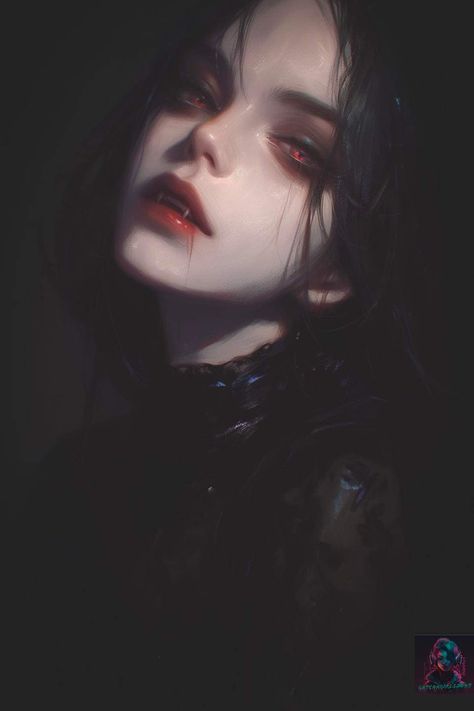 Vampire Night  #vampire #vampiregoth #vampiregirl #vampireaesthetic #vampireart #blood #aiart #portrait #aiartwork #aiartcommunity #fantasy Dark Gothic Vampire Aesthetic, Anime Vampire Aesthetic, Vampire Profile Picture, Vampire Lady Art, Vampire Feeding, Dark Vampire Aesthetic, Vampire Fantasy Art, Vampire Girl Art, Red Hair Vampire