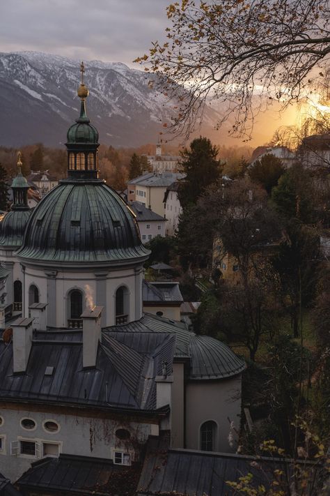 ITAP of the sunset while walking down from Fortress Hohensalzburg Fortress Hohensalzburg, Composition Photoshop, Camera Composition, Photography Course, Salzburg Austria, Editor Wallpaper, Altered Images, Background Editor, Photo Background Editor