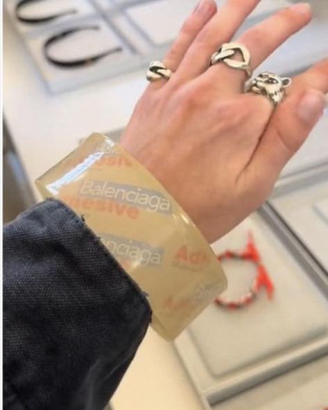 Afraid of pricing for your handmade products? Remember Balenciaga just created a tape bracelet that sells for $4,400. Yep that’s a roll of tape. 😳👀