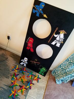 Ninja Themed Birthday Party, Ninja Theme, Lego Ninjago Party, Lego Ninjago Birthday, Karate Birthday, Ninjago Birthday Party, Lego Themed Party, Ninja Birthday Parties, Ninjago Birthday