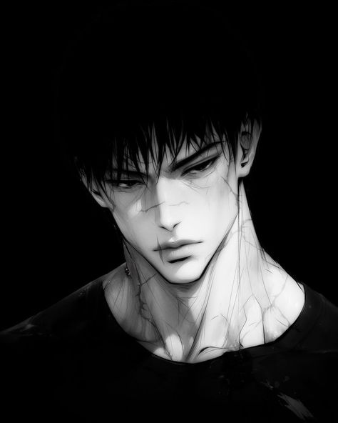 Jujutsu Kaisen Toji, Toji Jjk, 19 Days Characters, Grunge Pictures, Toji Fushiguro, Male Icon, Anime Boy Sketch, Cool Anime Backgrounds, Hottest Anime Characters