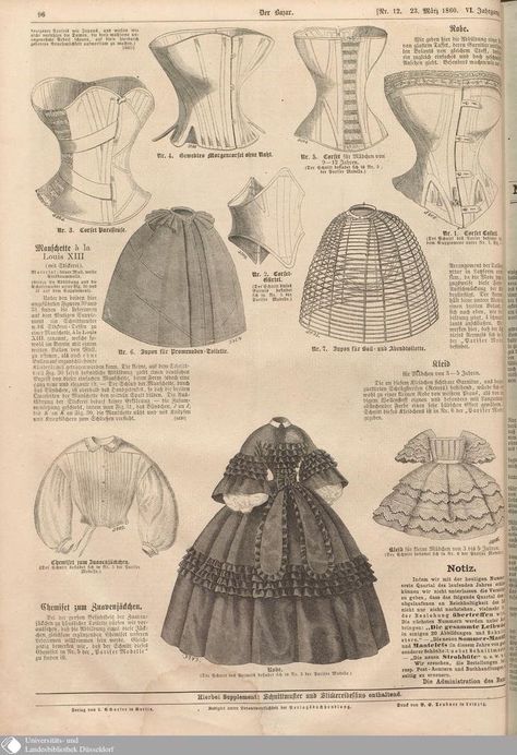 Victorian Era Fashion, 1860 Fashion, Victoria Fashion, Dress History, Victorian Costume, Diy Vetement, 19th Century Fashion, History Fashion, Costume Patterns