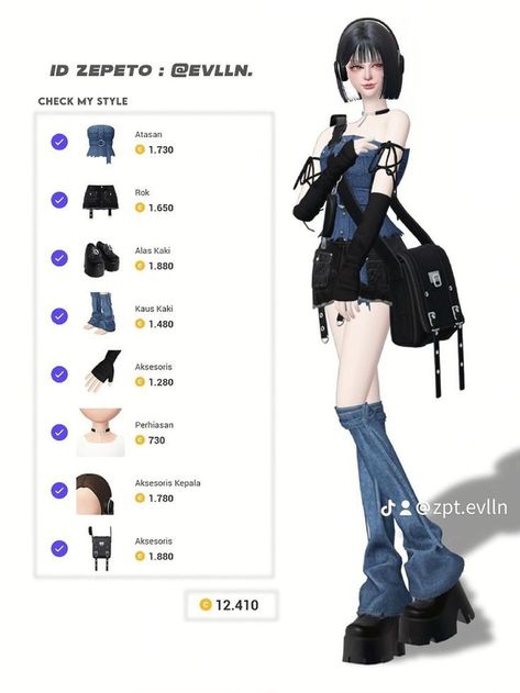 Zepeto Couple Outfit, Zepeto Avatar Ideas, Zepeto Looks Ideas, Fashion Top Outfits, Easy Trendy Outfits, How To Wear Scarves, Cute Poses, Cute Selfie Ideas, Kpop Outfits