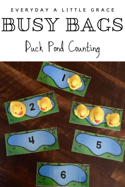 Duck On A Tractor Activities, Duck Counting Activities, Duck Theme Preschool, Duck Learning Activities, Duck Lesson Plans Preschool, Rubber Duck Activities For Preschool, Ducks Preschool, Duck Math Activities For Preschool, Giggle Giggle Quack Activities Preschool