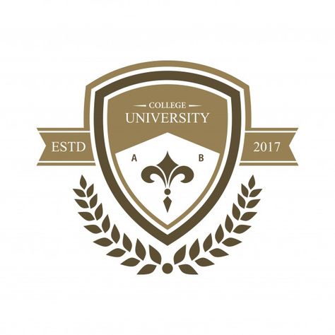 Campus, collage, and university educatio... | Premium Vector #Freepik #vector #logo #business #school #design School Logos Design Ideas, University Logo Design Ideas, University Logo Ideas, Emblem Logo Design Inspiration, Education Logo Design Schools, College Logo Design Ideas, University Logo Design Inspiration, School Logos Design, School Emblem Logo