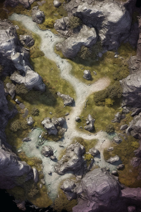 Keep Battlemap, Large Battlemap, Cave Entrance Battlemap, Mountain Map Dnd, Dnd 5e Maps, Dnd Jungle Map, Dnd Battle Maps Dungeon, Mountain Battlemap, Dnd Town Map