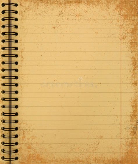 Grunge yellow notebook. With space for text or image , #Ad, #notebook, #yellow, #Grunge, #image, #text #ad Design For Notebook, Sampul Binder, Notebook Paper Template, Powerpoint Background Templates, History Background, Old Paper Background, Vintage Paper Background, Paper Background Design, Background Powerpoint