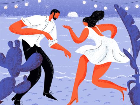 Wedding Graphics, Dance Project, Beach Illustration, Ipad Art, Party Poster, Flat Illustration, Public Art, Motion Design, Character Illustration