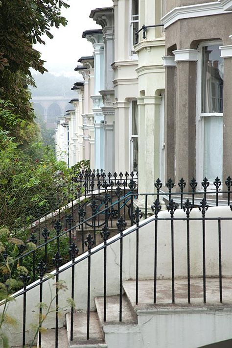 Brighton England Brighton Townhouse, Brighton Rock, Brighton Sussex, Brighton Houses, Iron Railings, Brighton England, Sussex England, Brighton Uk, Brighton And Hove