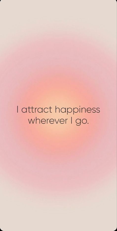 Attract Happiness, Aura Quotes, I Attract, Affirmation Board, Vision Board Affirmations, Vision Board Manifestation, Daily Positive Affirmations, Words Of Affirmation, Self Love Affirmations