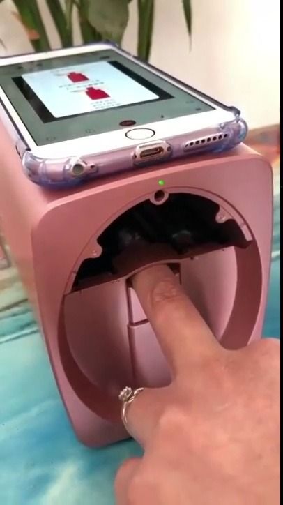 Nail Art Printer, Nail Printer, Amazing Nail Art, Mobile Nails, Airbrush Nails, Nail Art Designs Videos, Nail Tools, The Machine, White Nails