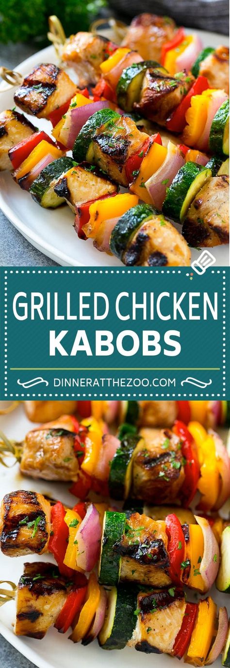 Grilled Chicken Kabobs Skewers On The Grill Chicken, Chicken Kabobs On The Smoker, Bbq Kabobs On The Grill, Chicken Kabobs On The Grill, Chicken Skewers Grilled, Kabobs Recipes, Kabobs On The Grill, Vegan Grill, Chicken Kabob Marinade