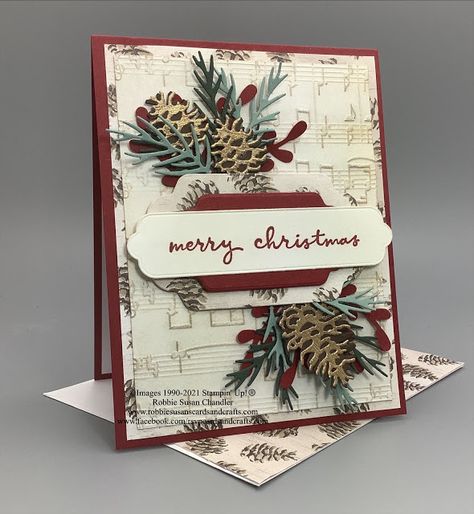 Merriest Moments, Painted Christmas Cards, Merrie Melodies, Beautiful Christmas Cards, Merry Christmas Images, Homemade Christmas Cards, Stampin Up Christmas Cards, Christmas Card Crafts, Bake Off