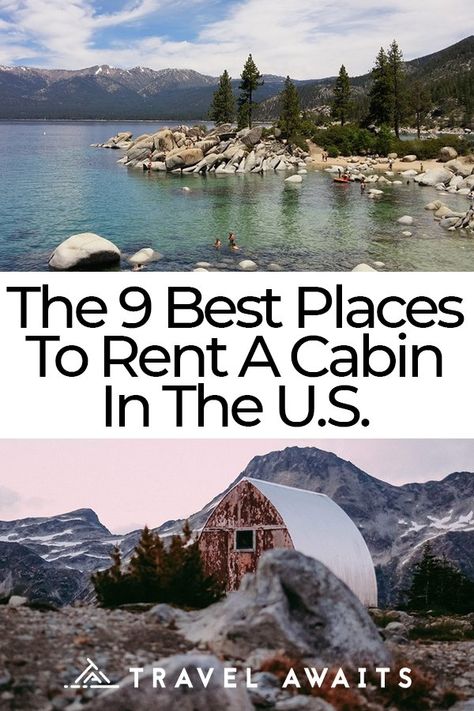 Best Places To Vacation, Places To Rent, Cabin Vacation, Dream Vacations Destinations, Outdoor Vacation, Mountain Vacations, A Cabin, Destination Voyage, Dream Travel Destinations