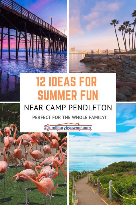 12 Ideas for Summer Fun Near Camp Pendleton #sandiego #california #pendleton Camp Pendleton California, Real Castles, Summer Travel Destinations, Camp Pendleton, Sandiego California, Safari Park, Military Spouse, Military Wife, Dream Travel Destinations